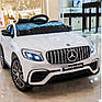 Дитячий електромобіль на акумуляторі Mercedes M 4560 на радіокеруванні для дітей 3-8 років білий, фото 4
