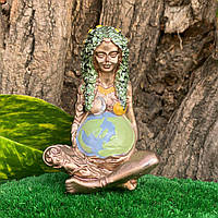 Оберег для беременных Богиня Гайя (Гея) - 8*5,5 см, размер S, цвет розовый