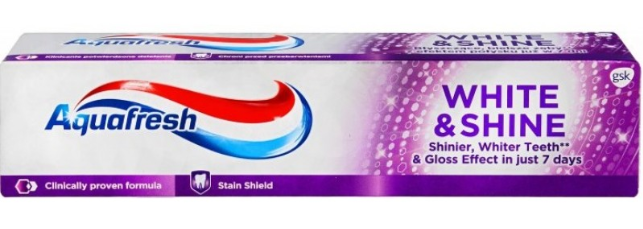 Зубна паста Aquafresh "White & Shine" (100мл.)