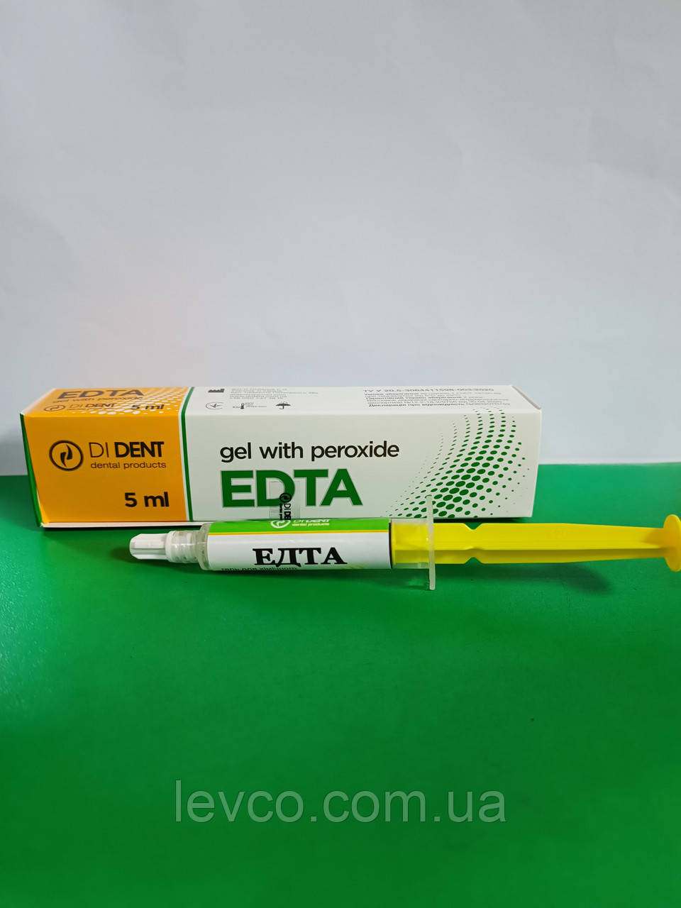 ЕДТА ГЕЛЬ З ПЕРОКСИДОМ 5 МЛ ДІДЕНТ( Dident) ДЛЯ ХІМІЧНОГО РОЗШИРЕННЯ КАНАЛІВ, фото 1