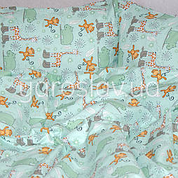 Дитяча постільна в ліжечко з бязі Ярослав t341