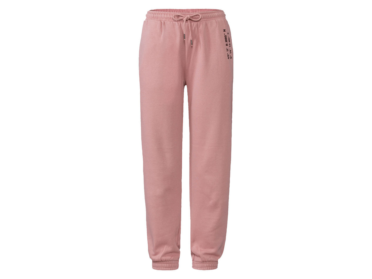 Спортивні штани Slim Fit з начосом для жінки Esmara 413281 L рожевий