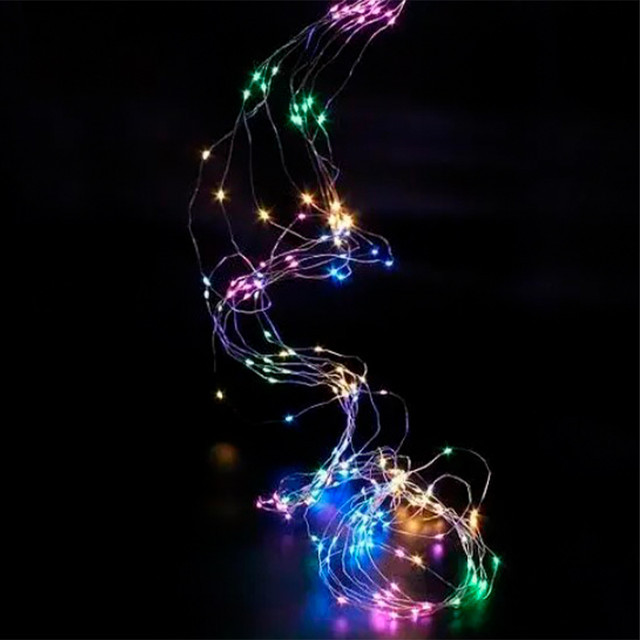Світлодіодна гірлянда Xmas 300 LED "Крапля роси/Конський хвіст" 3 метри RGB