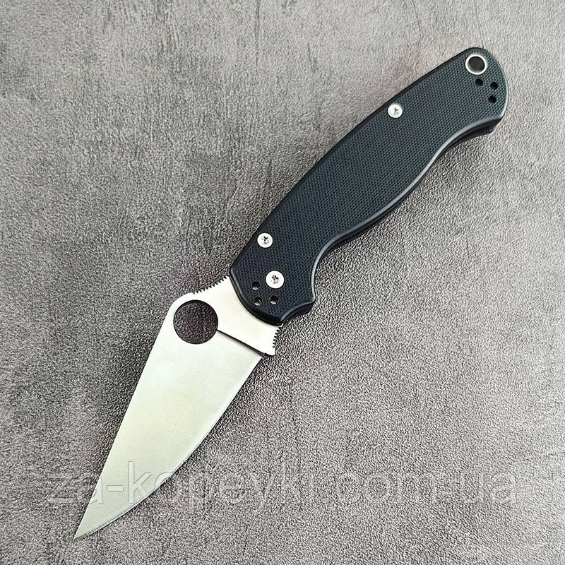 Ніж Spyderco Para-Military 2 C81 China чорний