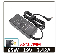 Зарядное устройство для ноутбука 5,5-1,7 mm 3,42A 19V 65W Acer B+ новое