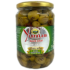 Оливки без кістки гриль Атена/Юнус Athena/Yunus 670/430g 12шт/ящ (Код: 00-00003026)