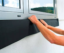 Пароізоляційна стрічка СТК для монтажу вікон внутрішня 150 мм х 12 м U, фото 2