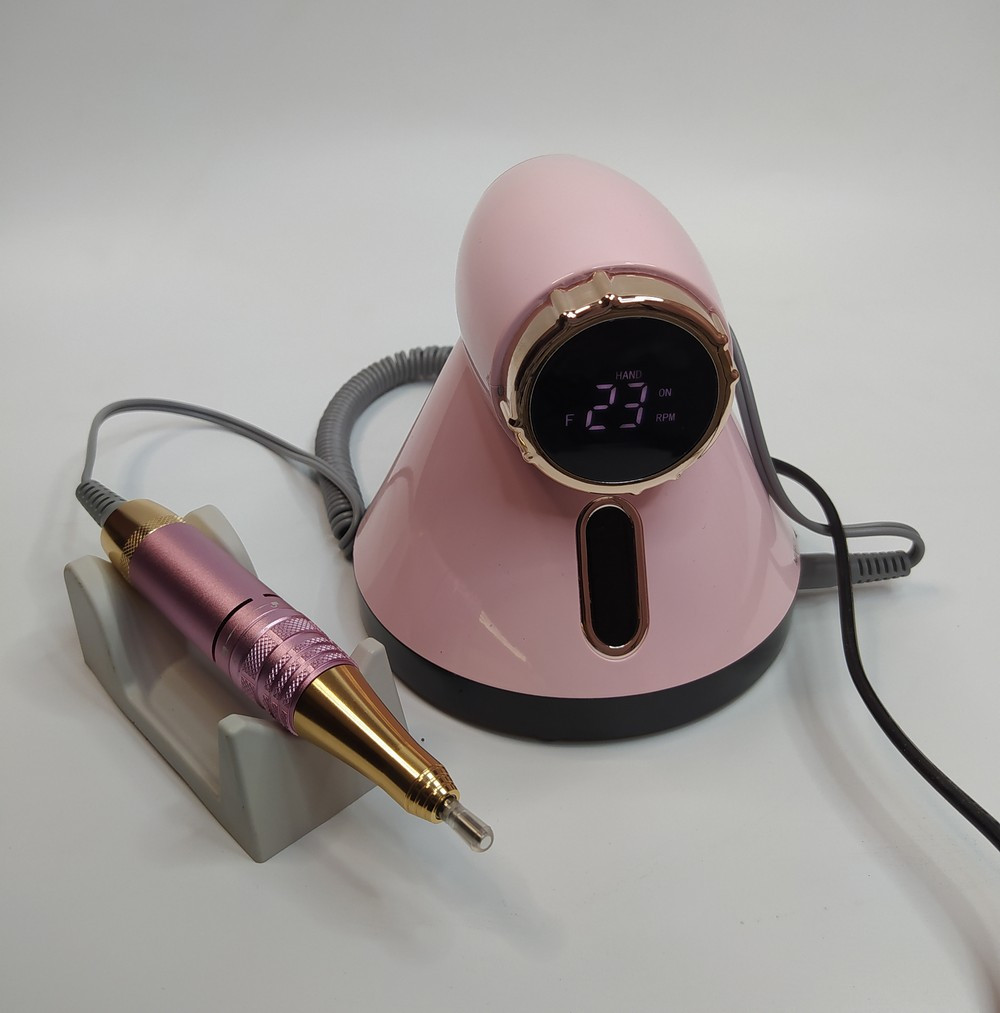 Фрезер для манікюру та педикюру ZS-615 65 Вт 35 000 об/хв Рожевий, фото 1
