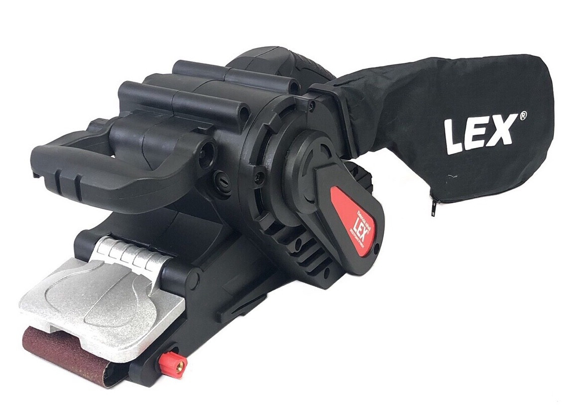 Стрічкова шліфмашина LEX BS211 1300 Вт, 76х533 мм, фото 1