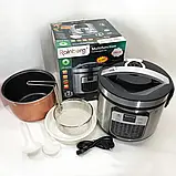 Бюджетна мультиварка Rainberg RB-6209 6 л, Багатофункціональна мультиварка, Побутові NY-879 мультиварки, фото 7