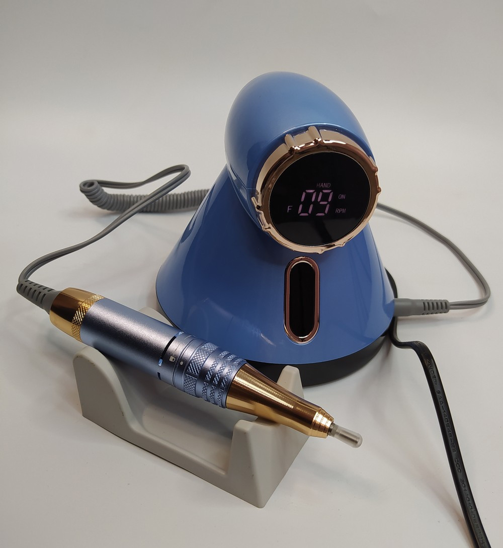 Фрезер для манікюру та педикюру ZS-615 65 Вт 35 000 об/хв Синій, фото 1