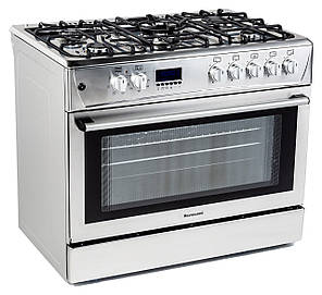 Газоелектрична плита Ravanson KWGE-K90 Cheff Modern, фото 3