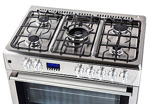 Газоелектрична плита Ravanson KWGE-K90 Cheff Modern, фото 4