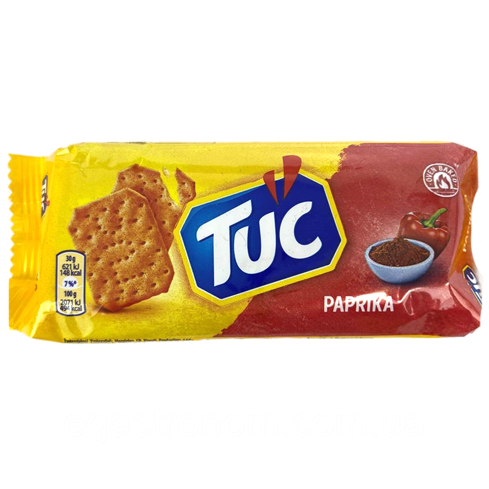 Крекер паприка Тук Tuc paprika 100g 24шт/ящ (Код: 00-00010347)