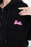 Теплий жіночий костюм з принтом Barbie, фото 6