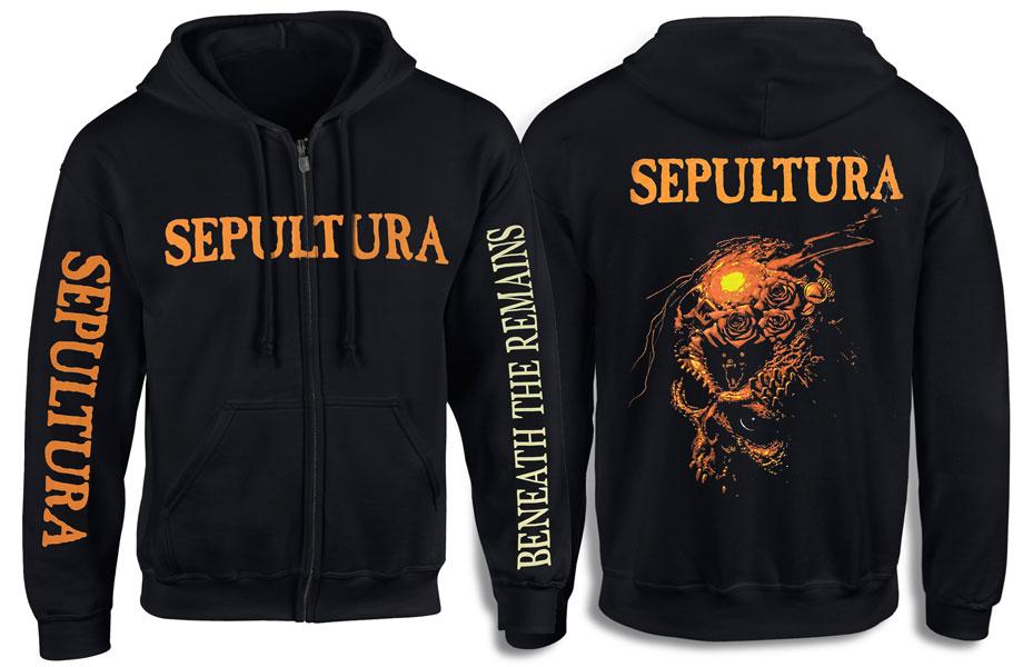 Толстовка на змійці SEPULTURA Beneath The Remains