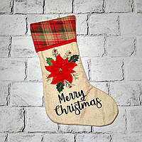 Новорічний носок для подарунків, Різдвяний