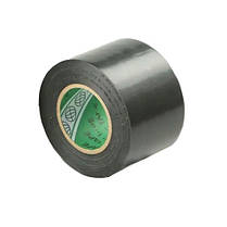 Стрічка-скотч PA-FLEX ПВХ для монтажу каучуку 50 мм х 25 м (чорна), фото 4