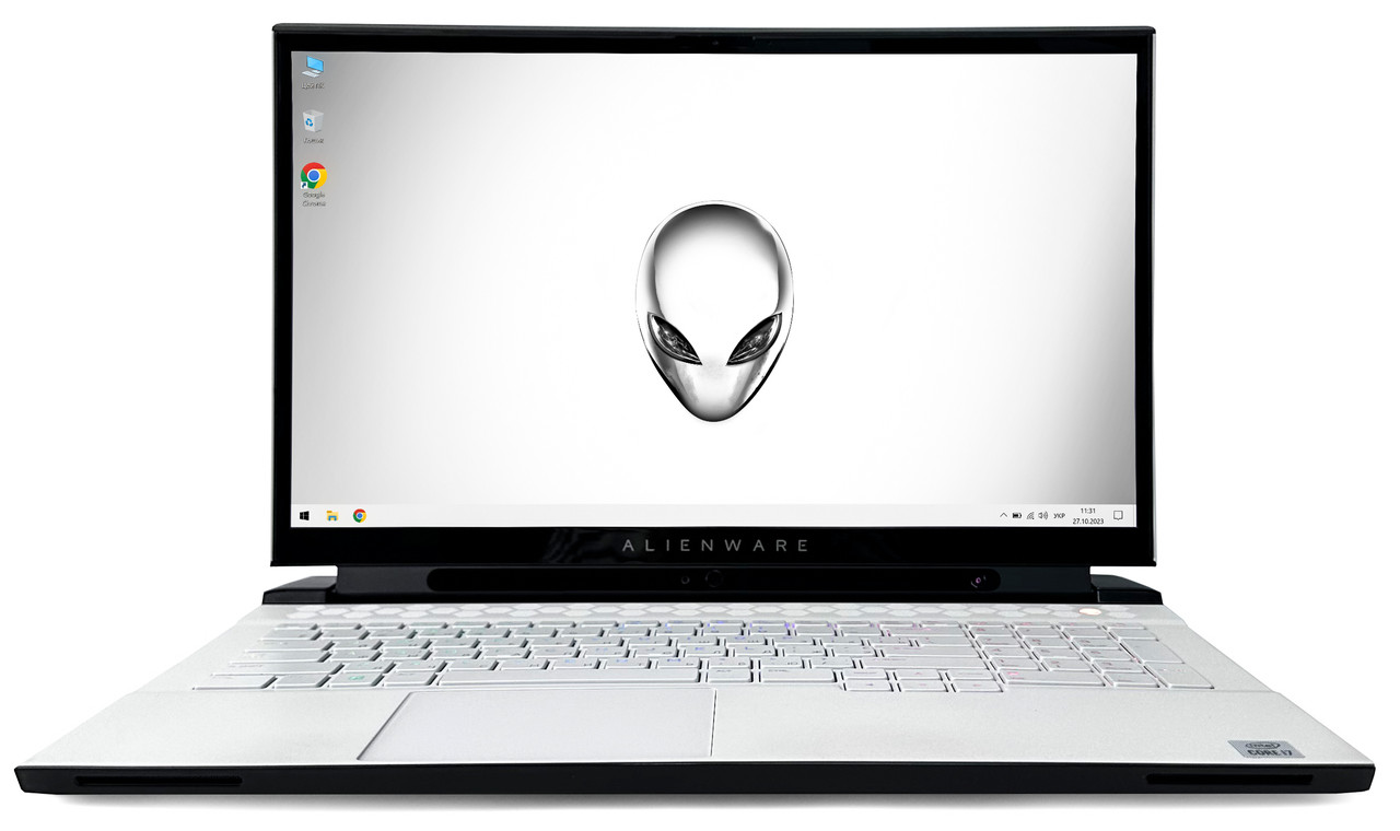 Ноутбук Alienware m17 R4: Core i7-10870H / RAM 16 ГБ / GeForce RTX 3070, 8 ГБ / SSD 2 ТБ / 17.3" UHD 4K