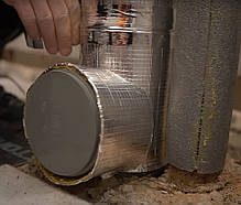 Шумоізоляція труб каналізації 110 мм (12мм), фото 3