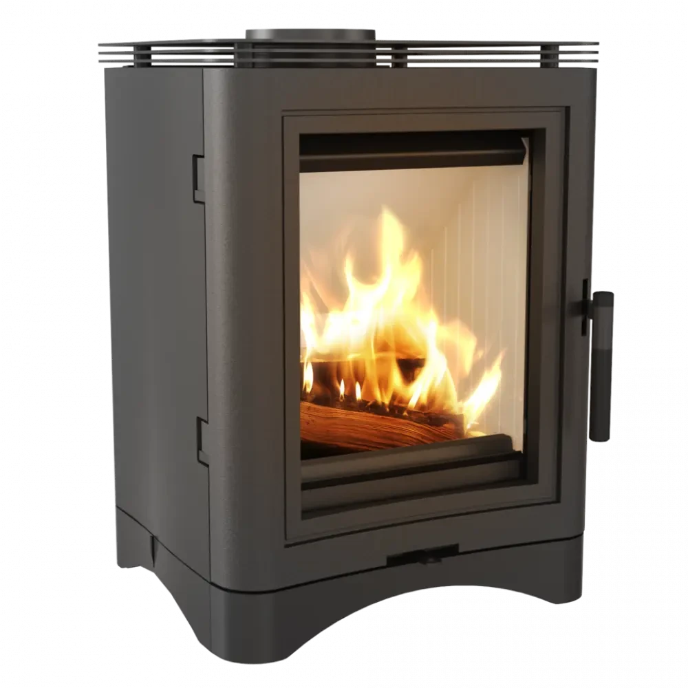 Сталева піч-камін Kratki KOZA K5 Ø 150 (7,0 кВт) - фото 1 - id-p1146119469