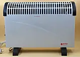 Конвектор нагрівач ВІТЕК BT-4120 Білий конвекторний радіатор нагрівач підлоговий, фото 4