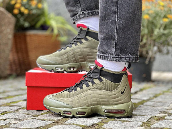 Nike 95 sneakerboot green online