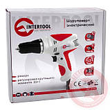 Шурупокрут 280 Вт, 230 В, 0-750об/хв, 1.0-10 мм, реверс, момент фіксації 23+1 INTERTOOL DT-0103, фото 3