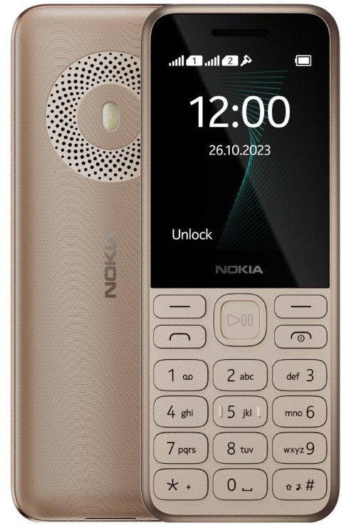 Телефон Nokia 130 TA-1576 DS Light Gold UA UCRF