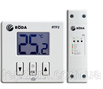 БЕСПРОВОДНОЙ ТЕРМОСТАТ RODA  RTF2