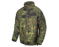Куртка зимняя тактическая Helikon Level 7 Climashield Apex 100 g - Flecktarn