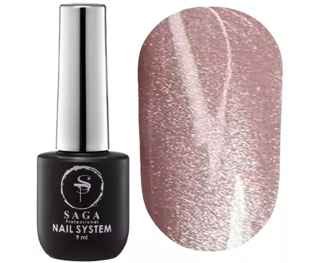 Гель-лак SAGA GLOW CAT №03 9 ml, фото 1