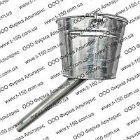 Лійка відро для бензину/солори, з фільтрувальною сіточкою, кутове, на 5 літрів