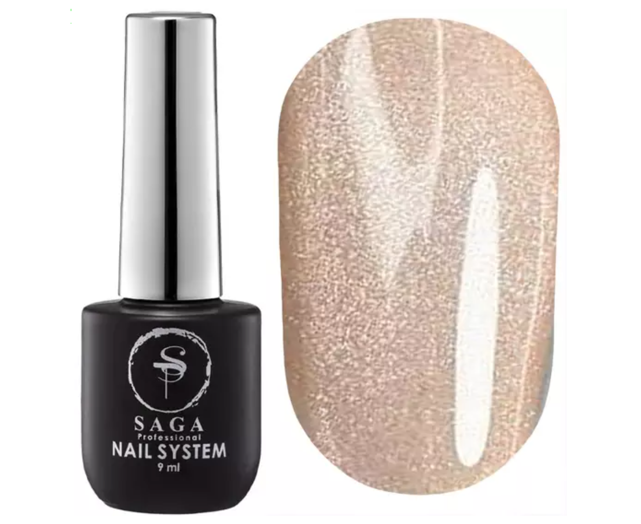 Гель-лак SAGA GLOW CAT №05 9 ml, фото 1