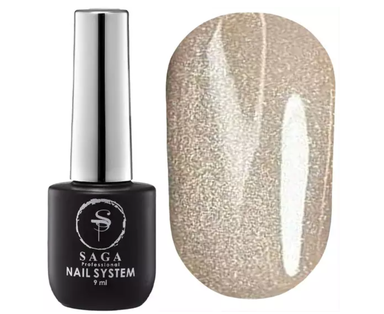Гель-лак SAGA GLOW CAT №07 9 ml, фото 1