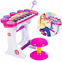 Пианино Kinderplay для детей набор для игры на пианино детское пианино на ножках пианино с микрофоном