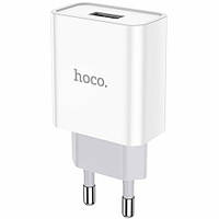 Зарядное устройство HOCO C81A 1USB 2.1A White