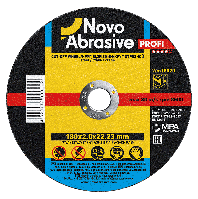 Круг відрізний по металу NOVOABRASIVE Profi 180 x 2.0 x 22.23