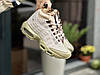 Чоловічі термо кросівки Nike 95 SneakerBoot Beige (Бежеві) Найк 95 високі термоносок текстиль осінь зима, фото 5