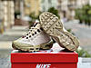 Чоловічі термо кросівки Nike 95 SneakerBoot Beige (Бежеві) Найк 95 високі термоносок текстиль осінь зима, фото 6