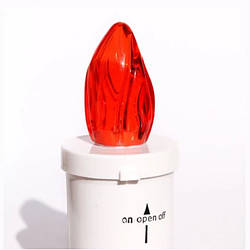 Свічка електрична Cortina LED (2xAA) для лампадок, асортимент, 1/12