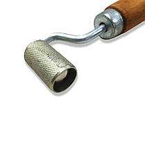 Металевий прикаточний ролик (ширина - 32 мм, діаметр - 20 мм) вузький, фото 2