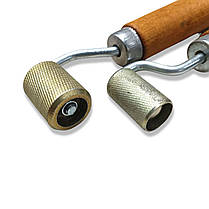 Металевий прикаточний ролик (ширина - 32 мм, діаметр - 20 мм) вузький, фото 4