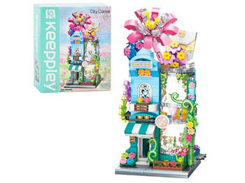 Конструктор для дівчаток Магазин квітів K28016 G-Rich