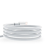 Кабель USB для зарядки телефонів iPhone білий iOS швидка зарядка, фото 4