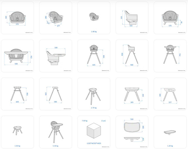 Стільчик для годування Maxi-Cosi Moa