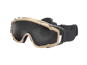 Захисні окуляри маска з вентилятором DARK EARTH, FMA