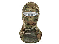 Балаклава с защитной маской, балаклава з защитной резиновой вставкой система Velcro - Multicam, TMC