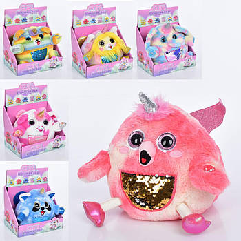 М'яка іграшка повторюшка (музика, світло, 6 видів) MP 2305