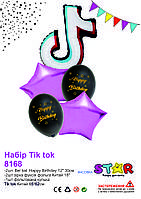 Набір повітряних кульок Tik tok 5шт. ТМ Star